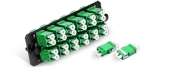 24 Fibers, 12 LC APC Duplex OS2 Singlemode -94638S