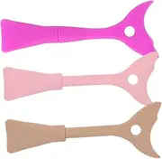 DRESSOOS 3pcs Silicone Mascara Shield Lash Separator Makeup Aid Tool Eye Makeup Shield Lash Tools Cosmetic