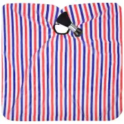 Hair Scissors Barber Oil-baked and Dyed Scarf for Adults Hairdressing Cloth