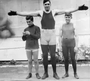 Heavyweight Boxing Champion Jess Williard Poses Old Boxing Photo