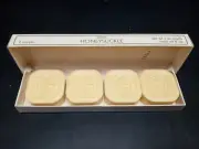 4x 1oz Avon Honeysuckle perfumed soap 4 oz vintage NOS collectible novelty 1983
