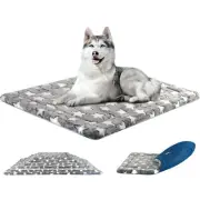 Fancy Dog Crate Pad & Bed Mat, Reversible (Cool & Warm), Machine Washable, Sm...