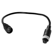 S-Video Female 4-Pin Mini DIN to Universal 4PIN Female Converter Adaptor Cable for Reverse Camera