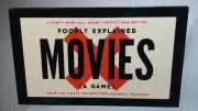 New Poorly Explained Movies Game by Galison, for 2-8 Player Brass Monkey