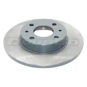 Disc Brake Rotor-Pop DURAGO TITANIUM SERIES DTS BR901086-01 fits 12-13 Fiat 500 (for: Fiat)