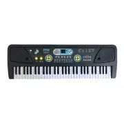 Portable Digital Piano Keyboard w/ Rechargeable Battery & Microphone (61 Keys)