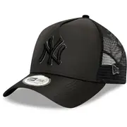 New Era A-Frame Trucker Cap - RIPSTOP New York Yankees Black