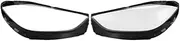 AAMYDLY Car Headlight Glass Compatibie for Mercedes-Benz C-class W206 2021 2022 2023 Transparent Headlamp Lens Cover Delanteros Car Accessories Headlight Lens Cover Cleaner Headlight Lens Cover Glue(R