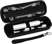 Hooqict Electric Toothbrush Travel Case for Oral-B Pro 1000, 2000, 3000, 3500, 1500 Travel Toothbrush Holder with Mesh Pocket for Accessories, Protective Storage Bag Toothbrush Carrier Case