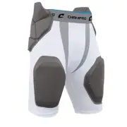 Champro Adult Tri-Flex Integrated 5 Pad Girdle WHITE 4XL