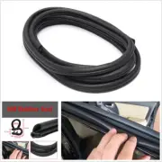 6M B Type Car Door Pillar Window Edge Trim Mouldings Protector Rubber Seal Strip (for: Fiat)