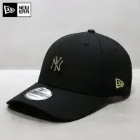在飛比找Yahoo!奇摩拍賣優惠-韓國NEWERA帽子夏季洋基潮牌鴨舌帽MLB棒球帽硬頂金屬小