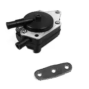 New Johnson/Evinrude Fuel Pump, Block Pulse 2 Nipples, Pulses thru Base 438556