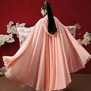 [MAIFURUN] Hooded Ancient Cape Women Han Dynasty Princess Clothing Female Chinese Fairy Dress Cloak Elegant Sunscreen Cloak