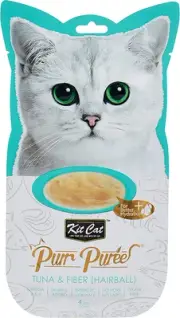 Kit Cat Purr Puree Tuna and Fibre Cat Food 60 G