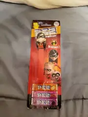 DISNEY'S INCREDIBLES 2 PEZ Dispenser & Candy-Violet-Brand New!