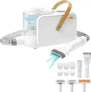 15000Pa Dog Grooming Vacuum Kit | 2L Capacity | with Nail Grinder & Brush