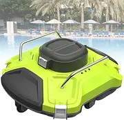 Automatic Robotic Pool Cleaner, Cordless Robotic Pool Vacuum Cleaner, Automatic Pool Vacuum for Above Ground with 180 Mins, for Above Ground & Inground Pools