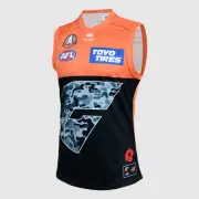 GWS Giants 2025 AFL NEW BALANCE Mens ANZAC Guernsey by Sporting House