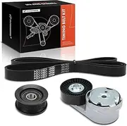 Engine Serpentine Belt Drive Kit Compatible with Dodge Grand Caravan 2011-2016, Journey 2013-2019, Avenger 2013-2014 & Chrysler Town & Country 2011-2016, 200 2012-2014 & Ram C/V