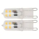 2pcs LED Corn Light Bulb 8LEDs 200lm G9 LED Corn Bulb For Kitchen Living GO