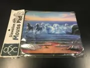Computer Mouse Pad By Jim Warren Hawaiian Artist Ocean Horse CR Framing