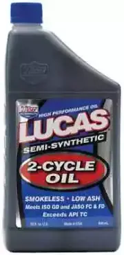 Lucas 2 Cycle Semi Synthetic Motor Engine Oil 1qt BETA Xtrainer 300 15-17