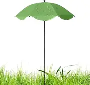 Decorative Plant Shade Umbrella | Uv Garden Umbrellas For Heat & Sun Protection | Waterproof Fabric | Outdoor Sunblock For Live & Potted Plants