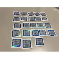 在飛比找蝦皮購物優惠-【精緻正版金屬貼紙】英特爾Intel NUC八代 I5 CP