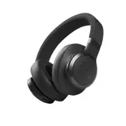 JBL Live Wireless Over Ear Noise Cancelling Headphones - Black