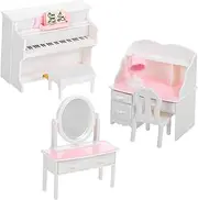 Totority Miniature House Decor Mini Decor Realistic Miniature Toy Wear-Resistant Mini Model for Micro Landscape