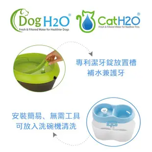 【喵吉】 寵物飲水機 Dog&Cat H2O-有氧濾水機2L/4L/6L飲水機/活水機  狗狗飲水機 貓咪飲水機