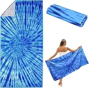 volumoon Beach Towel Microfibre Towel Bath Towel Microfibre Towels Sand-Free Beach Towels Large & Lightweight Quick Drying for Swimming, Beach & Travel (157 x 78 cm)