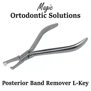Dental Orthodontic Posterior Band Bracket Remover L-Key Pliers Instrument Tool