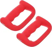 GOOHOCHY 2pcs Ergonomic Hand Weights for Home Workout Durable Plastic Fitness Dumbbells for Boxing Speed Endurance Training for Muscle Building and Injury Prevention