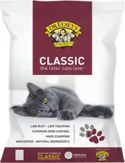 Premium Clumping Cat Litter - Classic - 99.9% Dust-Free, Low Tracking, Hard Clum