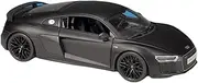 Scale Finished Model Car 1:18 for Audi R8 V10 Plus Car Alloy Die-cast Metal Miniature Finished Model Hobby Collectibles Miniature Replica Car(Black)