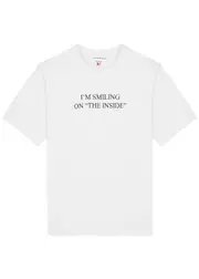 Victoria Beckham Smiling On The Inside Cotton T-shirt - White - S S