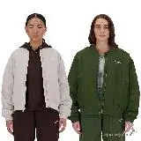 在飛比找遠傳friDay購物優惠-New Balance 女裝 飛行外套 防潑水 美版 綠/藕