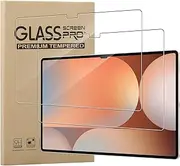Electro-weideworld [2 Pack] Screen Protector for Samsung Galaxy Tab S10 Ultra/S9 Ultra/Tab S8 Ultra, Tempered Glass, Anti-Scratch, 9H Hardness