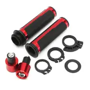 7/8inch 22mm Motorcycle Handlebar End Hand Grips For Suzuki/Kawasaki/Yamaha/Honda 26 ORANGE