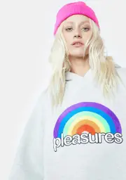 [Pleasures] Good Time Graphic Hoodie