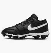 Nike Air Jordan 1 Low Youth Baseball Cleat Cleats HF6885-001 4Y 4
