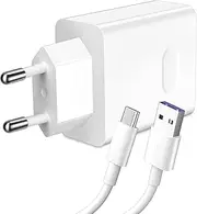 40 W USB Charger and Cable for Honor 70 Lite 200 Lite, Quick Charge Supercharge Charging Adapter with 1M Type C Charging Cable for Honor 90 200 Smart 30 Pro 20 Magic6 Lite Magic2 Pad Huawei Mate 40 30