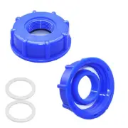 IBC Tote Adapter for Gallon Totes Secure Fit for Valves Acid Resistant Plastic