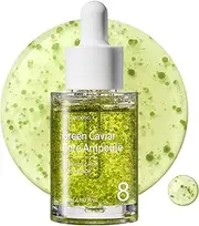 TOSOWOONG Green Caviar Pore Ampoule With 2,500ppm Green Caviar, Niacinamide, Pore Minimizer, Hydrating, Firming, Pore Tightening, Reduces Pores, Korean Skin Care, 33ml, 1.11 fl.oz.
