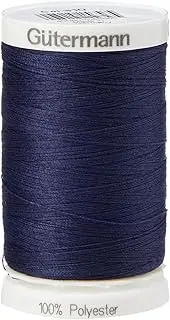 Gutermann Sew All Polyester Thread, 500mtr, Navy Blue (0310), 5.5 x 3 x 3 cm