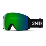 Smith 4D Mag XL Snow Goggles, Black Frame, ChromaPop Sun Green Mirror Lens