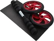 GANAZONO Ab Wheel Exercise Equipment Abdominal Workout Equipment Abdominal Wheel Gym Accessories for Men Ab Machine Workout Accessories for Men Exercise Roller Stomach Roller Pvc