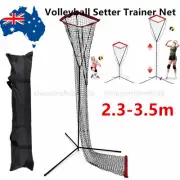 Volleyball Setter Trainer Net Adjustable Height Volleyball Target Net Rebounder